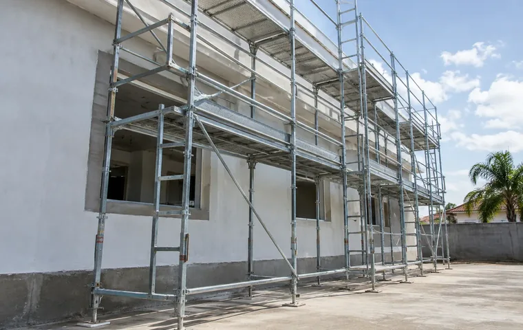 Aluguel de andaimes em Petrolina e Juazeiro Andaimes metálicos montados com segurança em obra